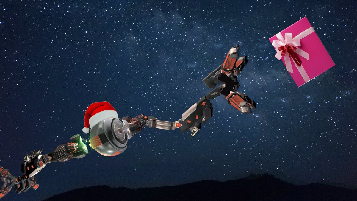 Merry Christmas Eve everybody!

Even the Sentinel is trying to obtain an Xmas Gift, possibly by infiltrating a Salutari moon base.

Wishing you Happy Holidays from the team at Last Shot Studios.

#TheCartesianProject #indiedev #IndieGameDev #indiegame