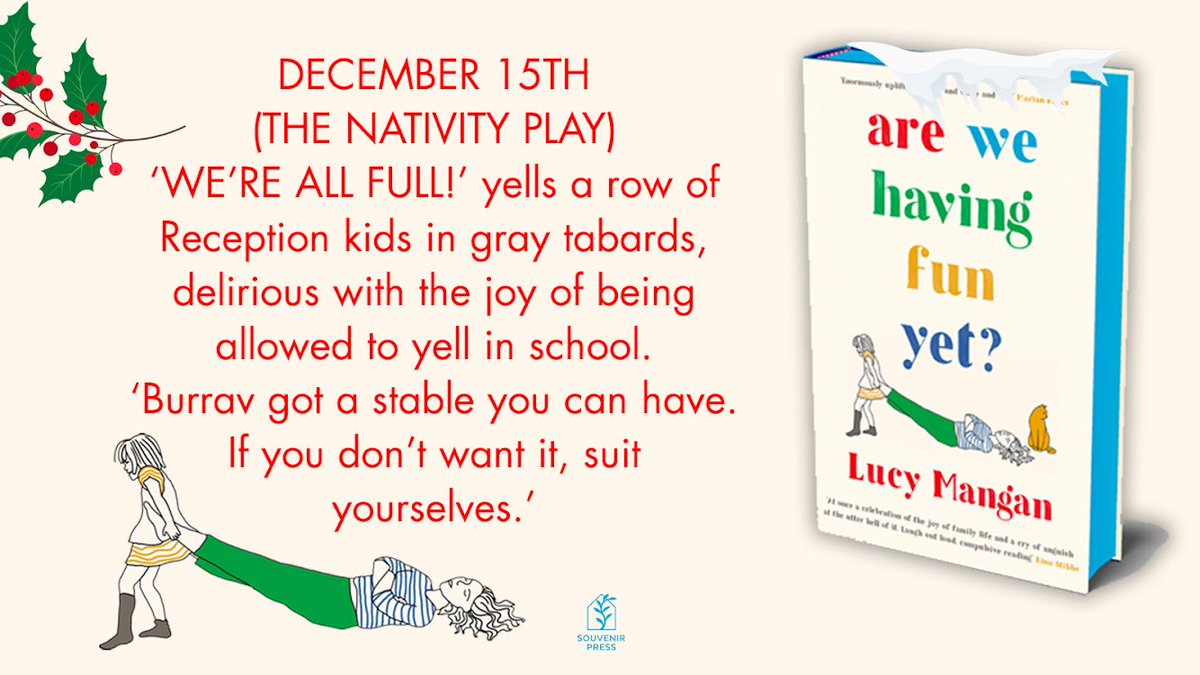 SouvenirPress's tweet image. It’s nearly CHRISTMAS!!!! #AreWeHavingFunYet?