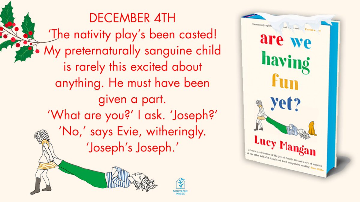 SouvenirPress's tweet image. It’s nearly CHRISTMAS!!!! #AreWeHavingFunYet?