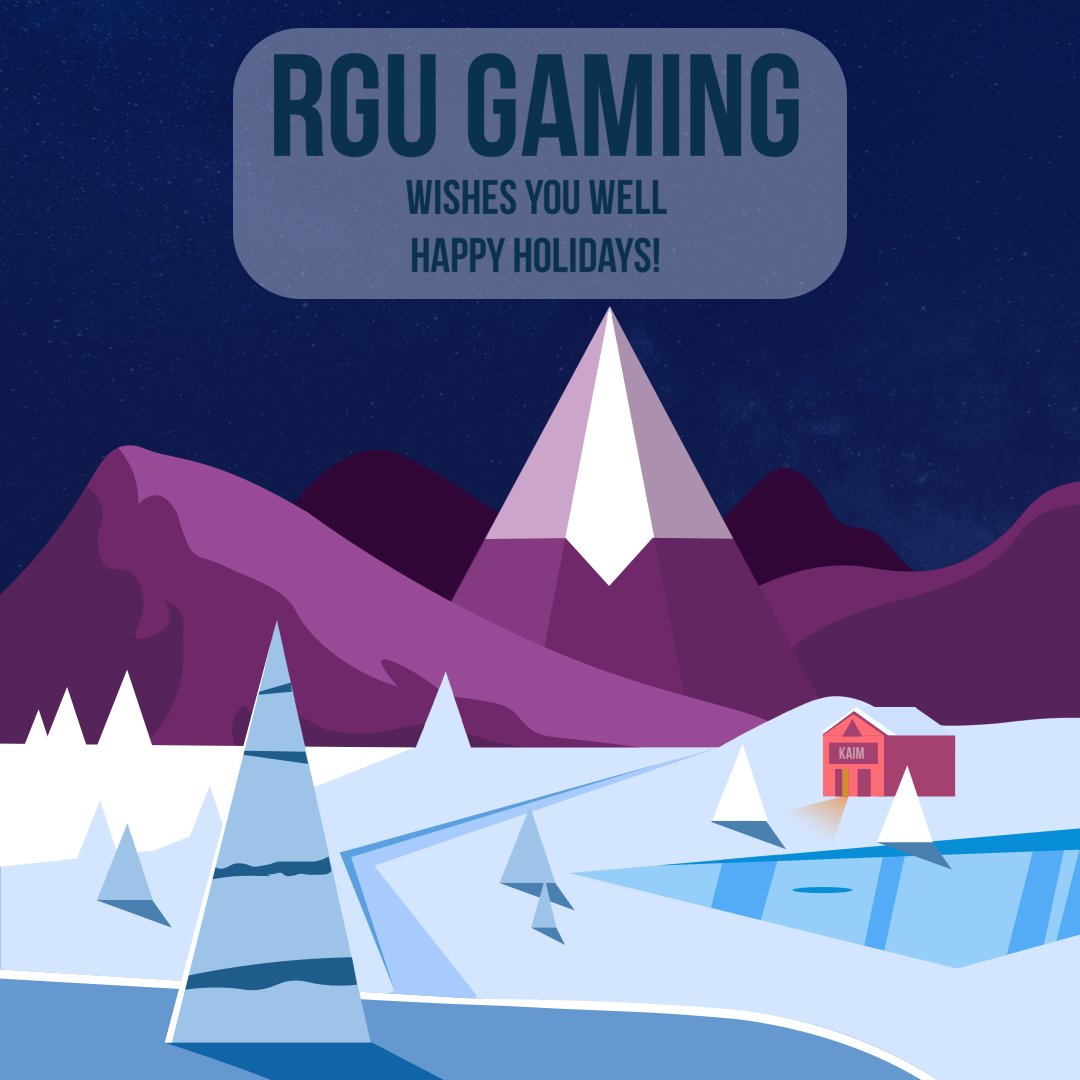 RGUGaming's tweet photo. RGU Gaming is wishing everyone happy holidays!
Our plans are to play Jackbox Games on the 29th December at 7pm, everyone is invited! Join our discord to get in on the festive action

VVVV
https://t.co/CZgpJHYUAo

Stay cosy, eat well, and stay safe!!! https://t.co/dvYIJKUMa9