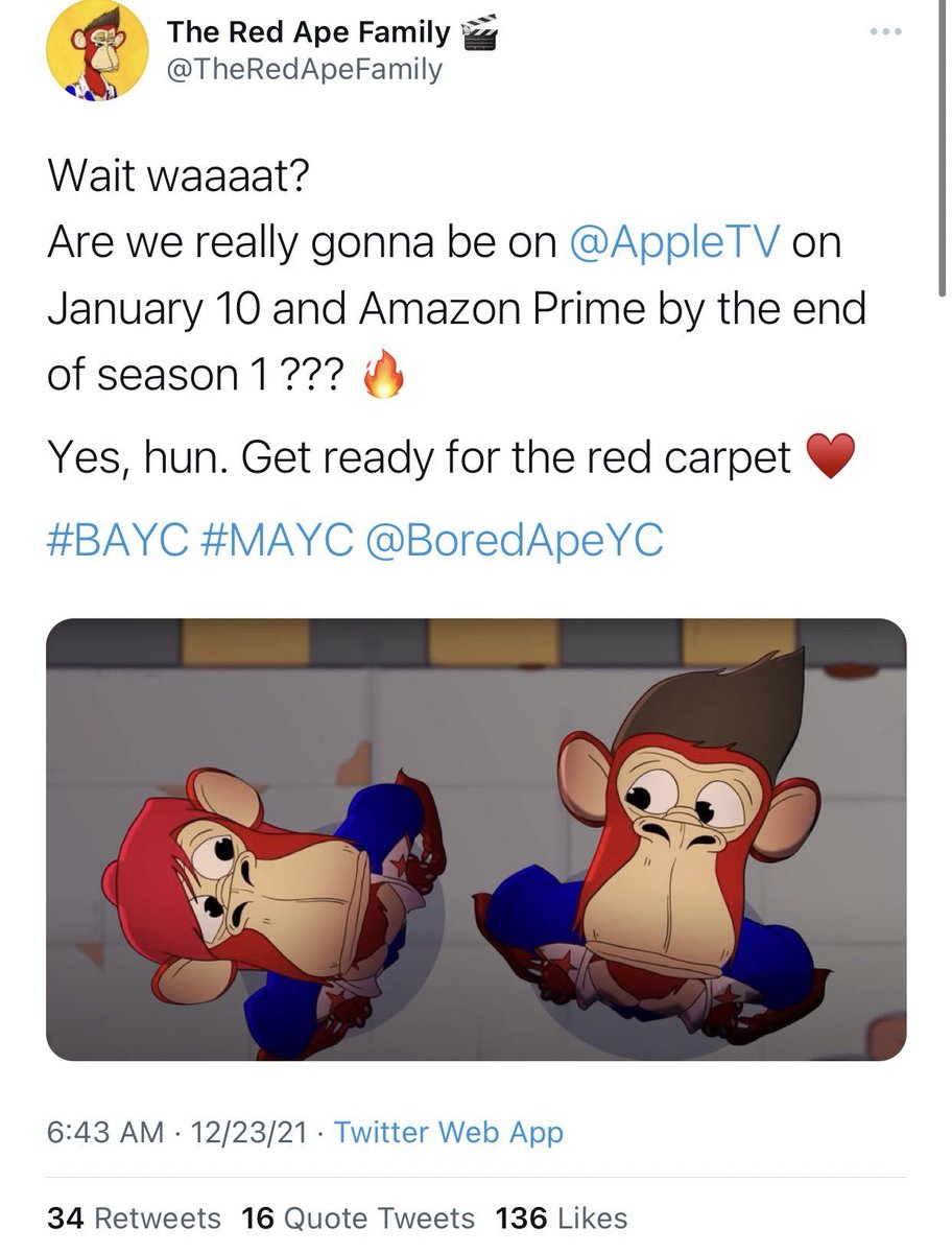Acuna_Mattata's tweet photo. Pretty massive bummer that this shit gets picked up by major streaming services yet I know so many amazing artists who worked their ass off on pilots and pitches for amazing concepts that get turned down. NFTs have no place in animation. https://t.co/3WjleELhEO