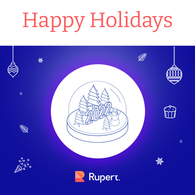 Happy Holidays to all of our partners and friends who helped make 2021 such a great year!