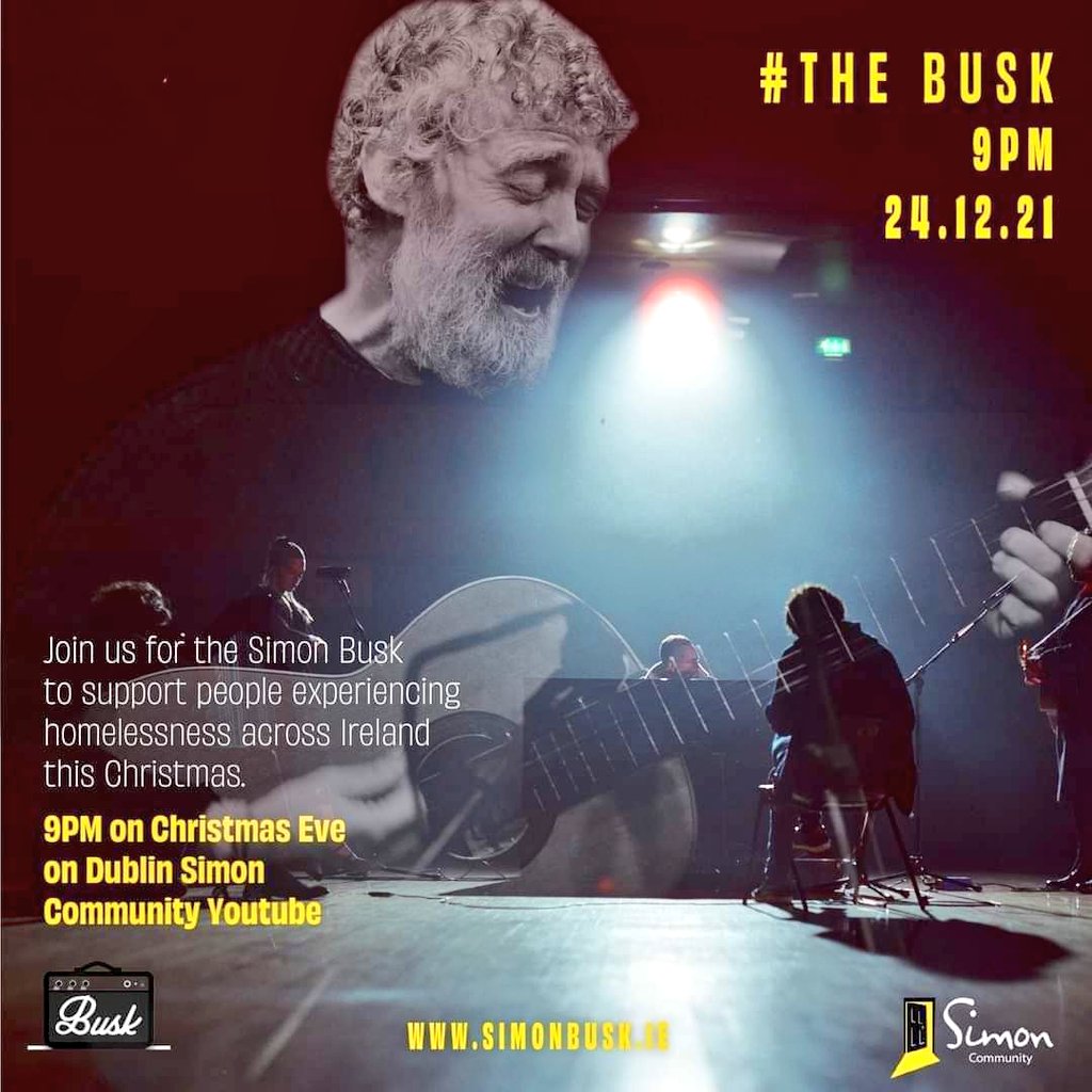 OldDublinTown's tweet photo. Please Please Retweet
Help get #SimonBusk trending
TONIGHT
The Busk is streaming on Dublin Simon Community YouTube channel NOW!
#SimonCommunity #DublinTownChristmas
@U2 @SimonCommunity @fcemurphy @KarlFfrench @CrossyTweets @DaltonJoanne79 @McArdlePhoto https://t.co/cukLwbFKiK