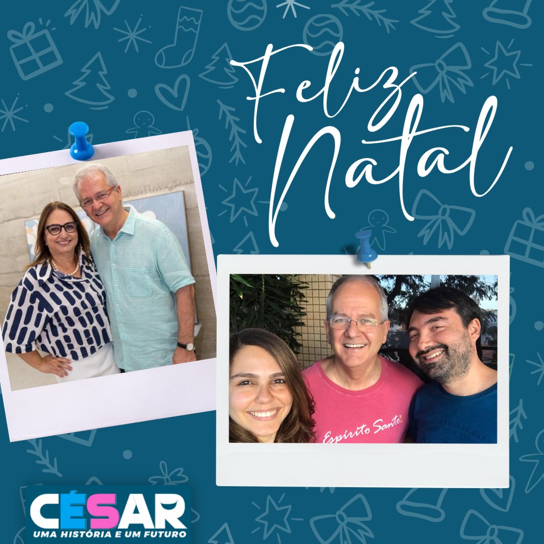 CesarColnago's tweet image. O natal é uma época de estar perto de quem a gente ama e por isso, espero que nesta data vocês possam estar em paz e compartilhando alegrias. Desejo a todos um Feliz Natal!