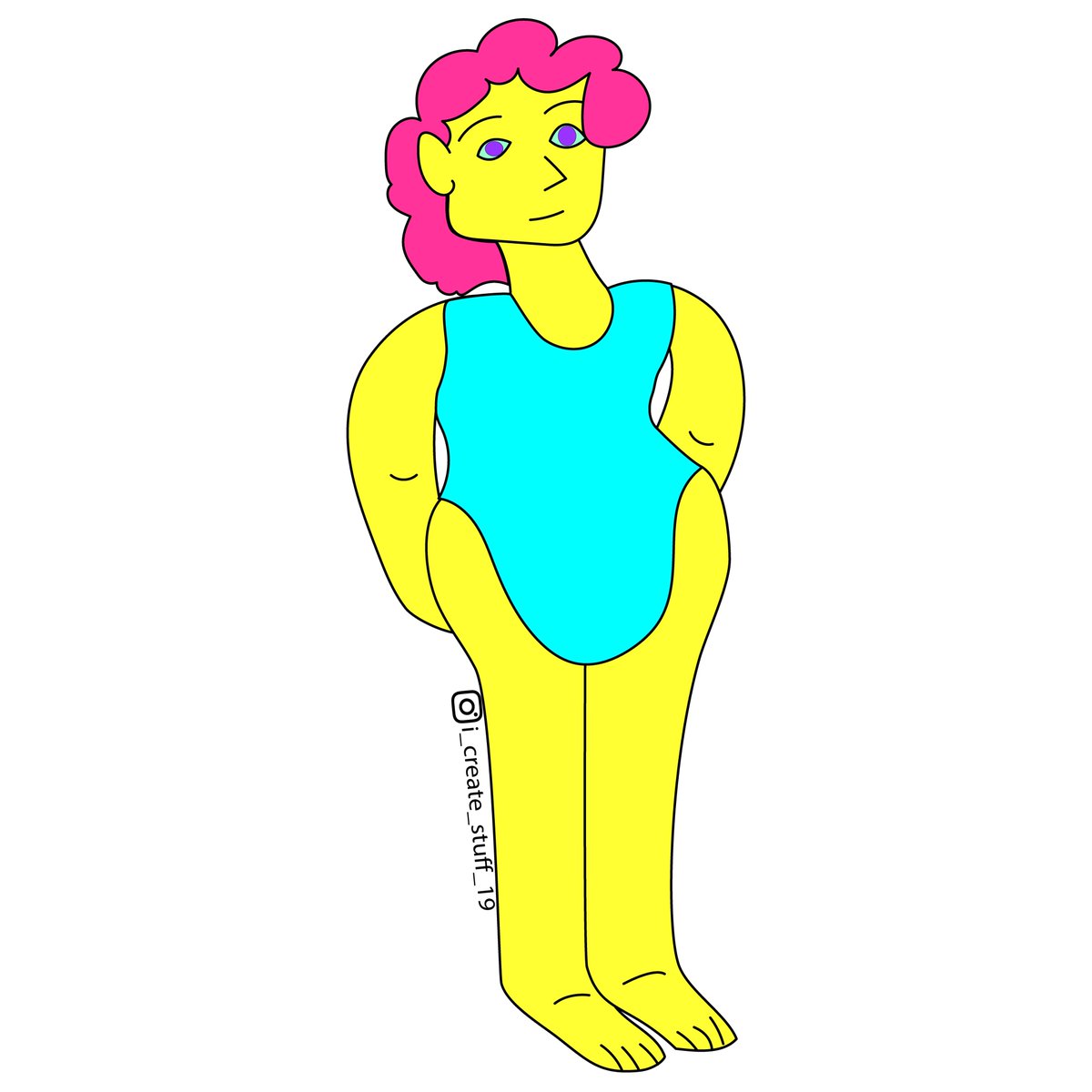 StuffCreate's tweet photo. Swimsuit 🩱

#Idid #art #digitalart #digitalartist #vectorart #adobeillustrator #myart #original #doodle #online #store #redbubble #blackandwhite #cuteillustration #kawaiiart #funnyart #cartoon #scribble #persona #swimsuit #curvy #brightcolors #colorfulart #yellow #turquoise https://t.co/oCt9u8b7zh