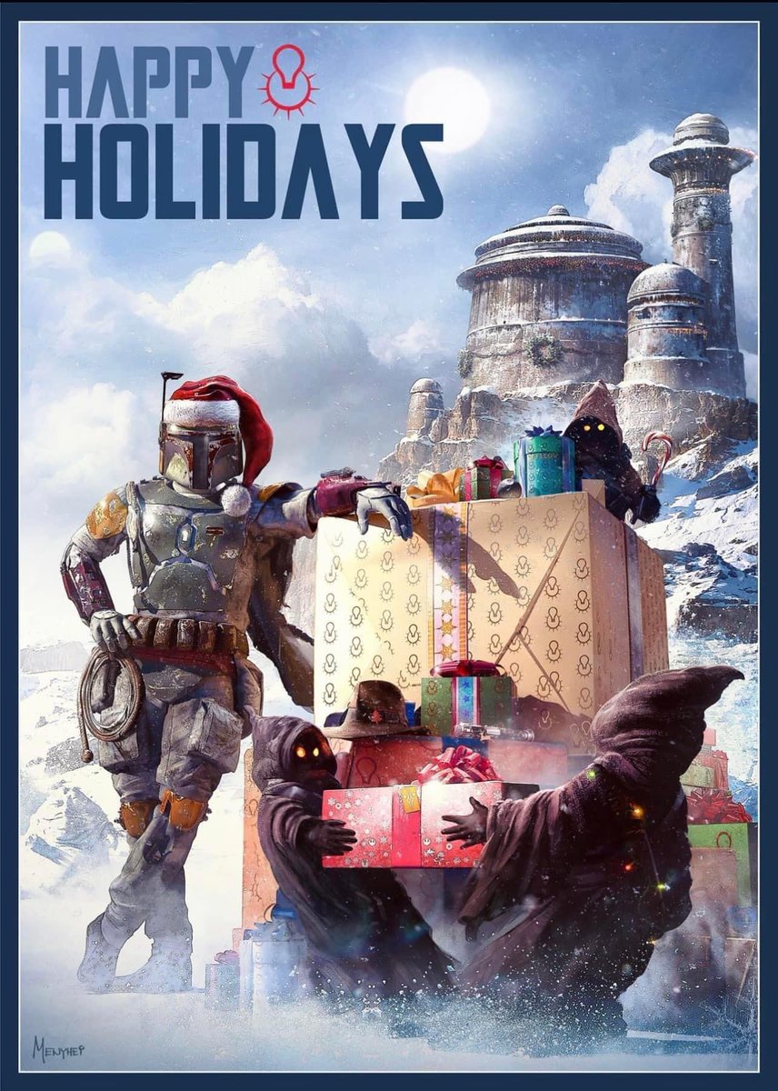 PlexReel's tweet image. Happy Holidays, ya filthy Jawas! 🎁🤣
