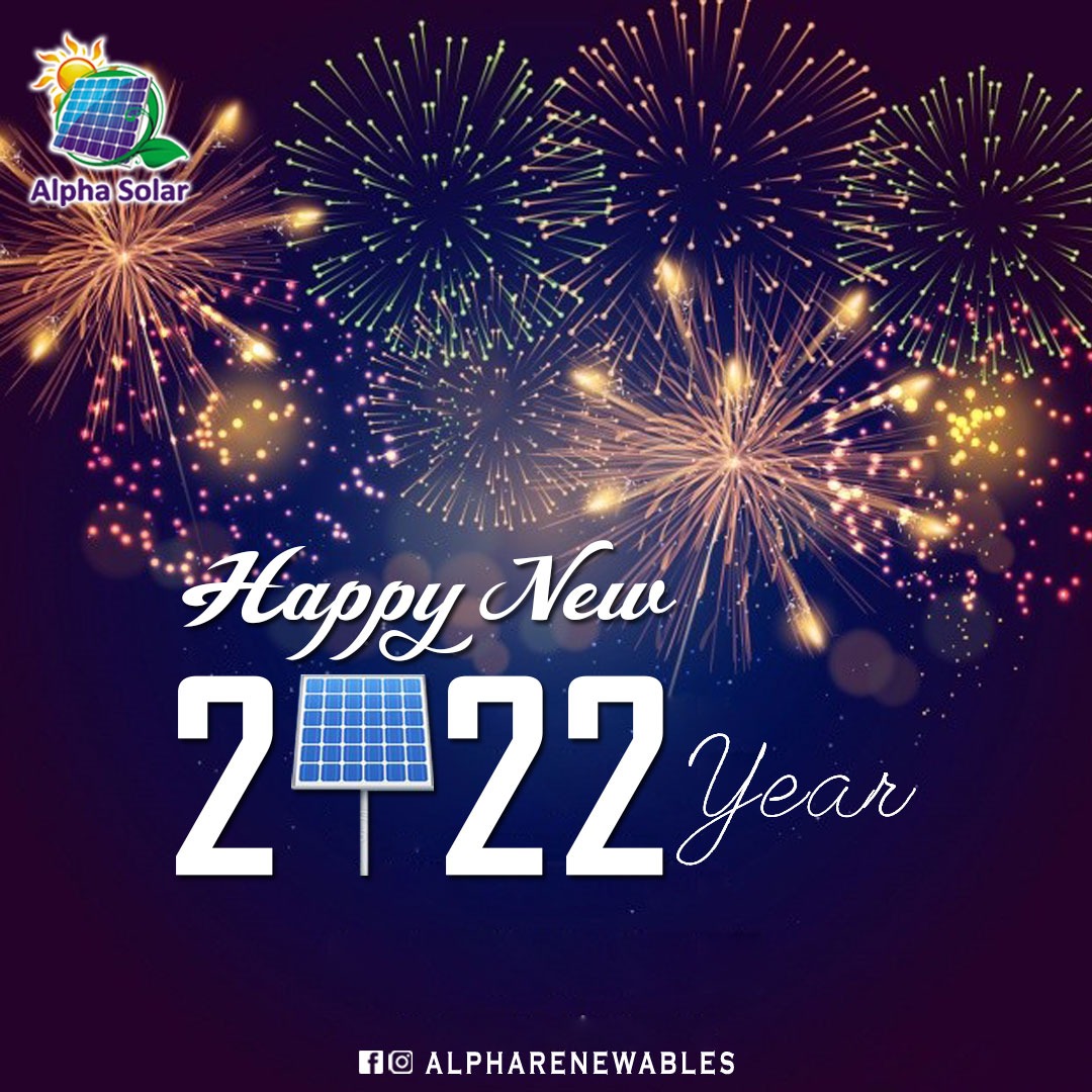 May your life be as bright as the sun, as beautiful as flowers, and you be showered with blessings and happiness.
Happy New Year 2022!
#HappyNewYear #happynewyear22 #welcome2022BeGoodToUs #wishyouahappynewyear #HappyNewYearToAll #NewYear2022 #alphasolar #SOLAR