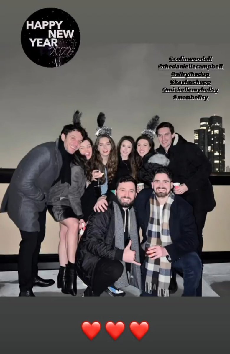 Conielle_'s tweet photo. Danielle &amp; Colin tonight celebrating the new year in New York with friends! ❤️
Happy new year guys! Hope this will be your best year yet 😘 https://t.co/5h1Xq4HUkc