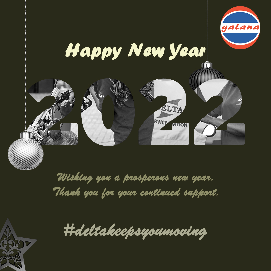 Happy New Year 🎊🎊🎉! Thank you for your continued support over the past year. Cheers to more celebrations in 2022! #Happy2022 #TheYearThatWas  #deltakeepsyoumoving