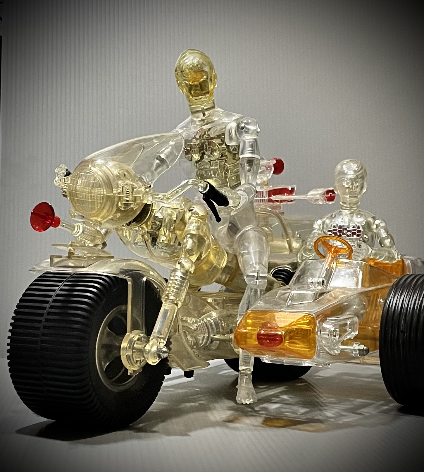 【当時物】TAKARA タカラ　サイボーグライダー　サイドカー　部品セット 当時物】TAKARA タカラ サイボーグライダー サイドカー 部品セット