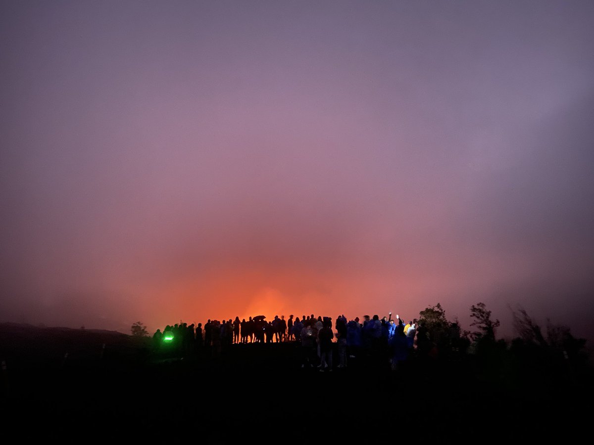 SubtimusPrime's tweet image. Happy New Year from Kīlauea.  Somehow feels right to close this thing out in front of a literal lake of fire.