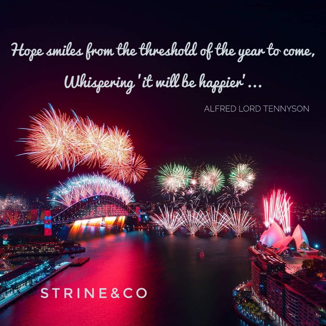 StrineandCo's tweet photo. @strineandco wishes everyone a Happy New Year!! #newyear2022 #strineandco https://t.co/cjy7TsLjoZ
