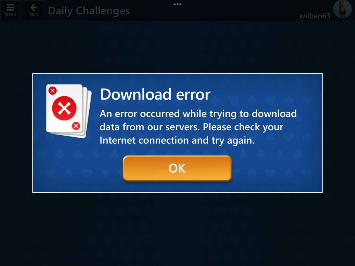 Louie6324's tweet photo. Not good Microsoft #MicrosoftSolitaire https://t.co/klwovFmOWT