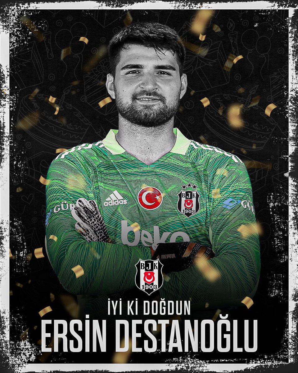 Besiktas's tweet photo. Doğum günün kutlu olsun Ersin Destanoğlu. 🎂 https://t.co/AKxYOlPFCd