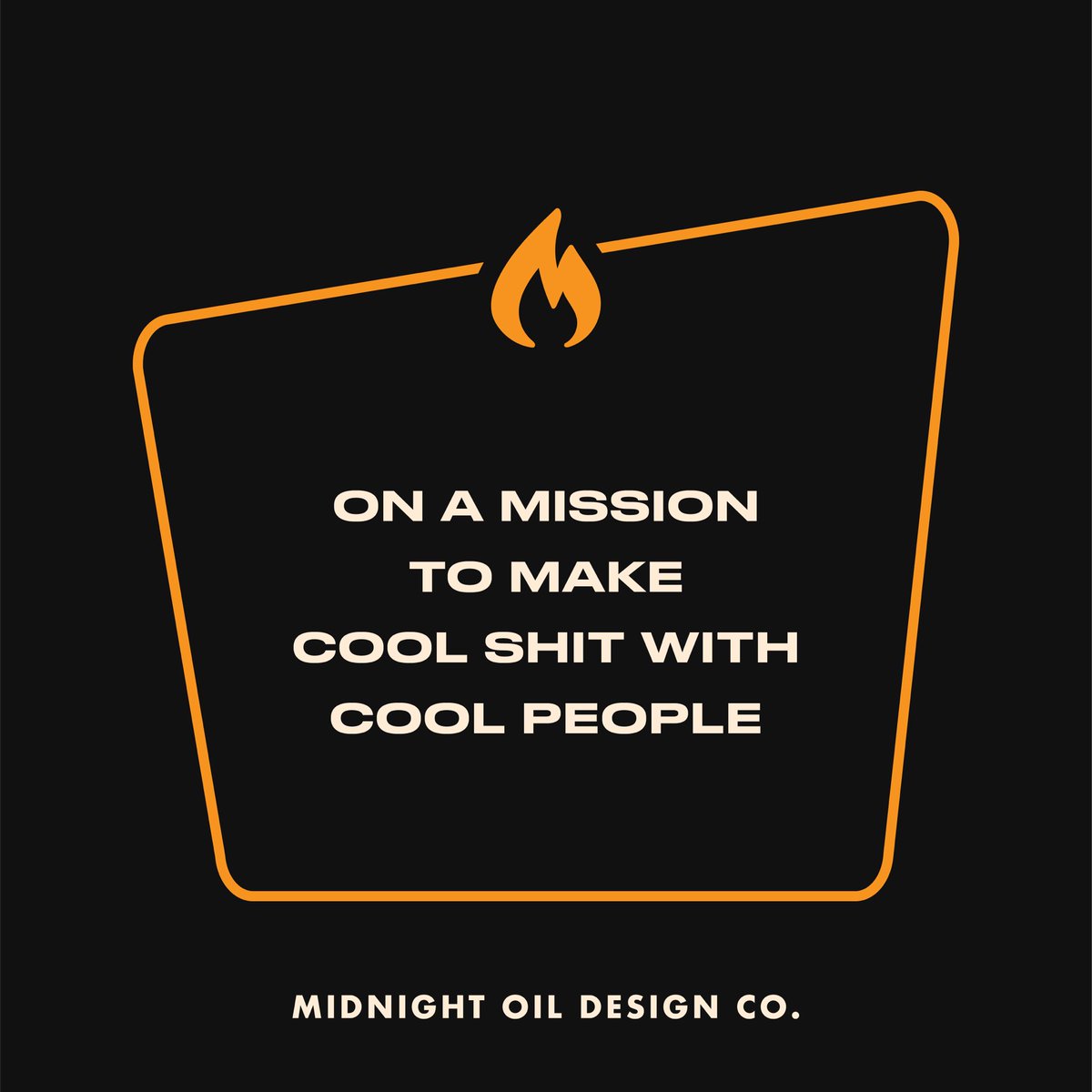 Midnight_Oil_Co's tweet photo. Who thought that 10 years later, the idea we threw around over pints would come to fruition?
Midnight Oil Design Co., a decade in the making. We’re so excited to work with you all! https://t.co/fh6QkNX7o5