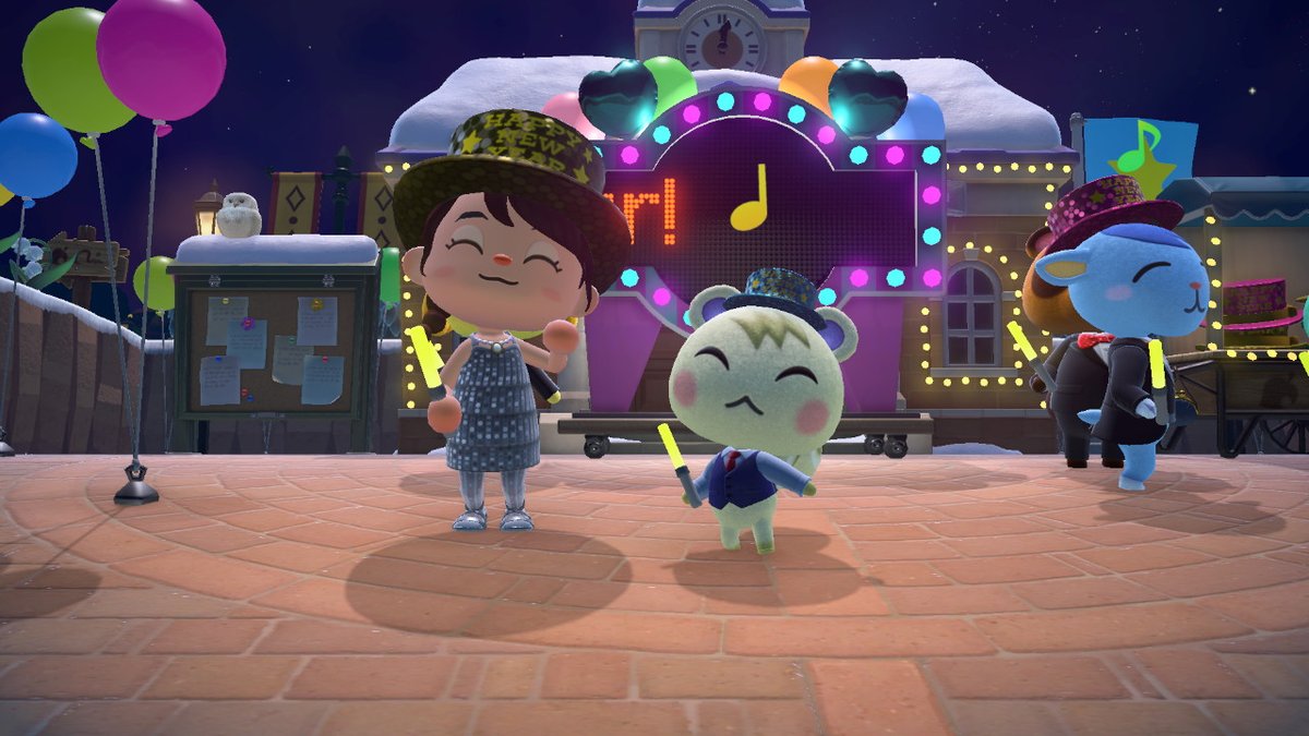 PettyBeach's tweet photo. Happy New Year!!! #AnimalCrossing #ACNH #NintendoSwitch https://t.co/uQO267OMPV