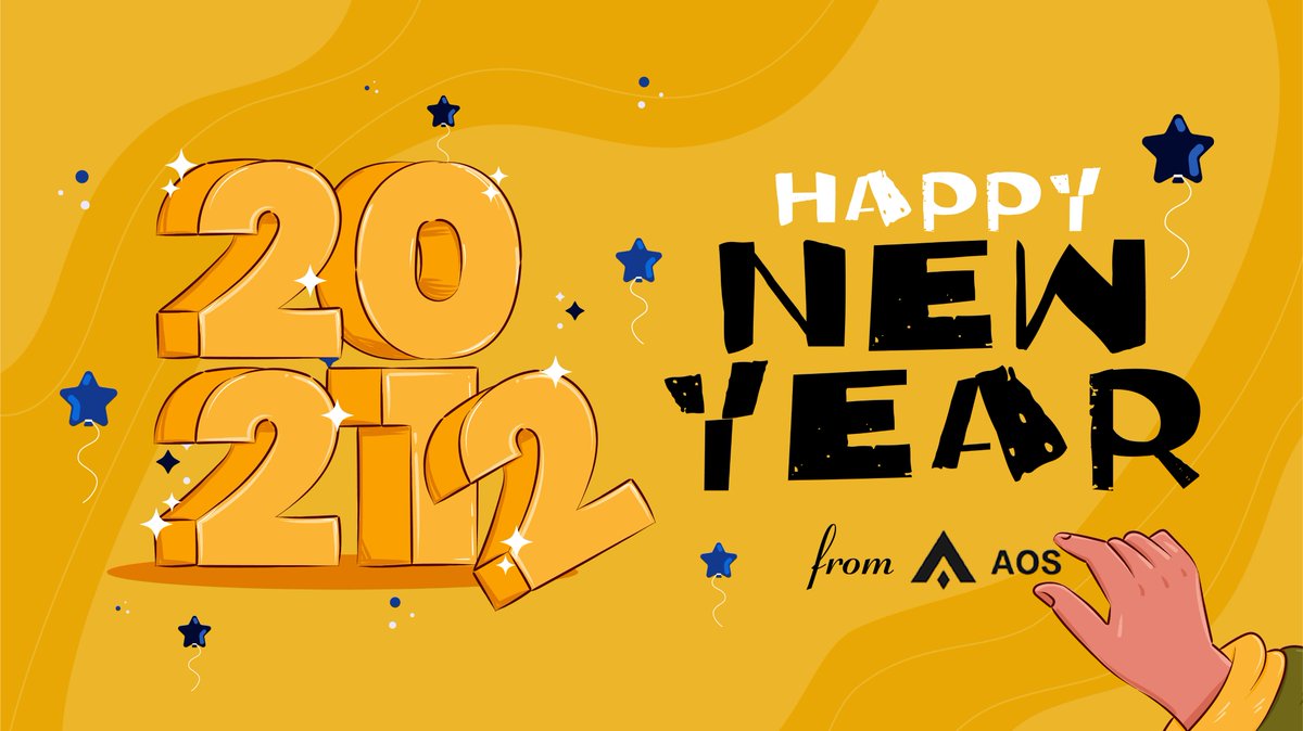 AOS_Global's tweet photo. Happy New Year! 🥳🎊🎉🍾
Wish health, happiness and prosperity in 2022! https://t.co/GHGDsxbC5y