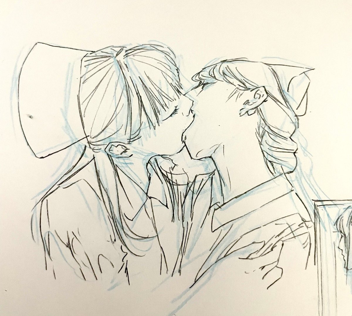 robotto_A's tweet photo. キス https://t.co/d8km7dxD3j