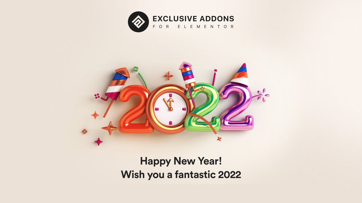 ExclusiveAddons's tweet photo. ❤We wish you a fantastic 2022. Happy New Year!❤ Experience the season of joy as the giant ball is dropping in Times Square.🥳 #HappyNewYear #happynewyear2022 #exclusiveaddons #elementor #elementorlanding #elementordesign #elementoraddon https://t.co/7i982D6gk0