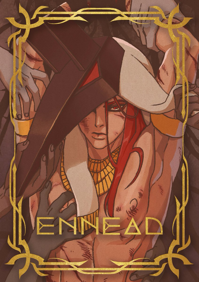 Эннеада манхва на русском читать. Seth Ennead. Ennead (эннеада). Бог сет арт эннеада. Эннеада Манга сет и гор.