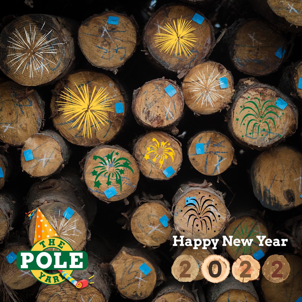 PoleYard's tweet photo. May the New Year 2022 bring you more happiness, success, love, and blessings! https://t.co/xvQHlDU7f3
