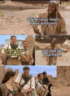 One of the best “Yo Mama” jokes ever lol 😂