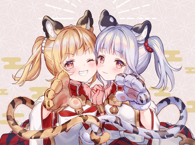 あけましておめでとうございます～!シンダラ祈願! #グラブル 