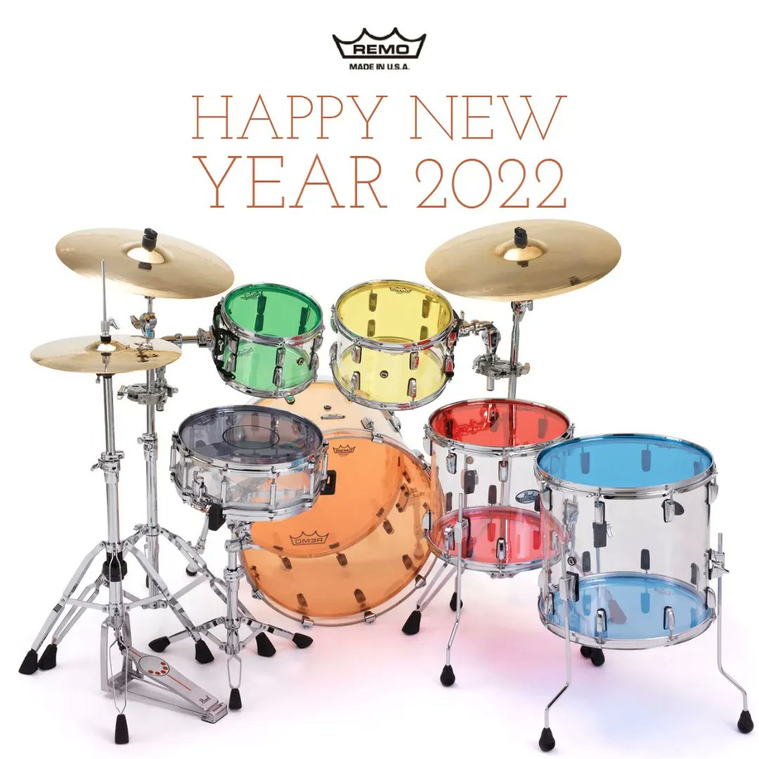 HAPPY NEW YEAR 2022✨

#remo
#happynewyear2022

今後の投稿については <a href="/pearl_drum/">Pearl Drums Japan</a> アカウントからお届けします。
buff.ly/3yYqRTc
を是非フォローください！