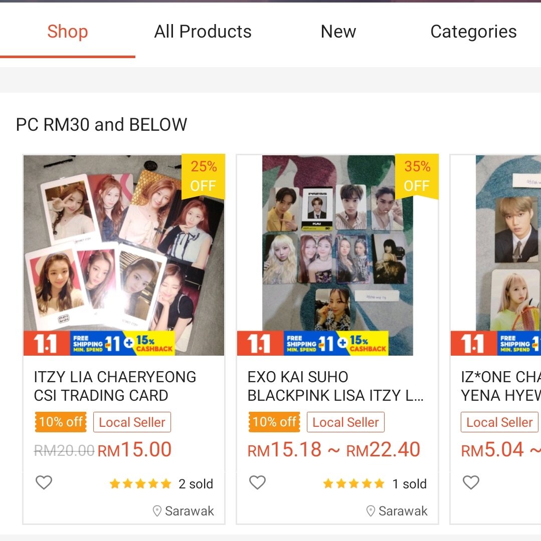 niniversestore's tweet photo. Help rt thank you

All photocards below RM30
@pasargirlgroup 

Claim free shipping at shopee

https://t.co/PqkcLIuWoO https://t.co/ABox8BjgSE