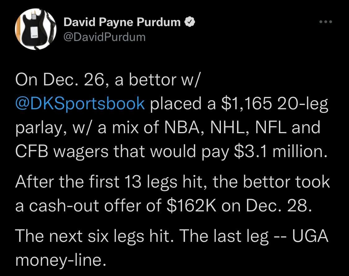 br_betting's tweet photo. COULD HAVE HAD THREE MILLION DOLLARS 😭

PAIN https://t.co/oSkPAooM3n