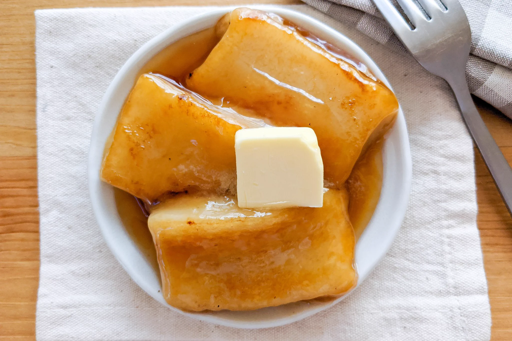 餅を消化するのに最適？「みたらしバター餅」の作り方！