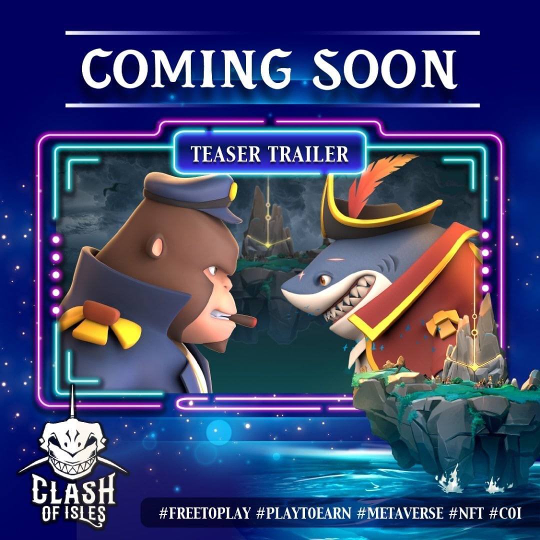 ClashofIsles's tweet photo. Something is brewing. 🍯

Can you feel it? 

#P2E #F2P #Metaverse #NFT #GameFi #COI https://t.co/GDqDzLLfOn