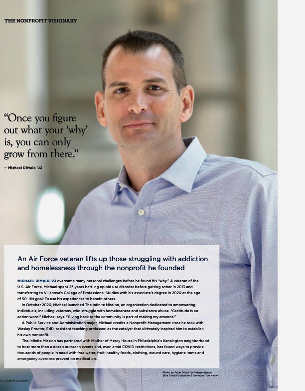 Villanova University annual Presidents report,
I am truly honored, and my heart is overflowing with gratitude. To every person who has helped me along the way- Thank you. <a href="/VillanovaU/">Villanova University</a>