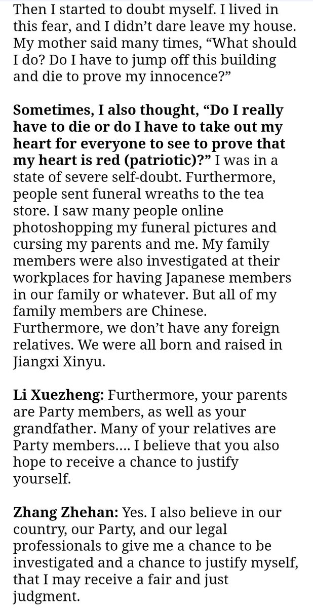 waitforwind511's tweet photo. Voice Recording Transcript and Translation: Li Xuezheng's informal interview with Zhang Zhehan 

#ZhangZhehan #张哲瀚 https://t.co/DR6kv0aKfZ https://t.co/wBXa6KBk5M