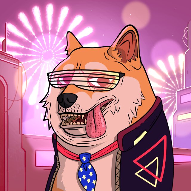 TheDogePoundNFT's tweet photo. Happy New Years everyone! 2022 is going to be huge!! 🚀 https://t.co/3fsWfasFTo