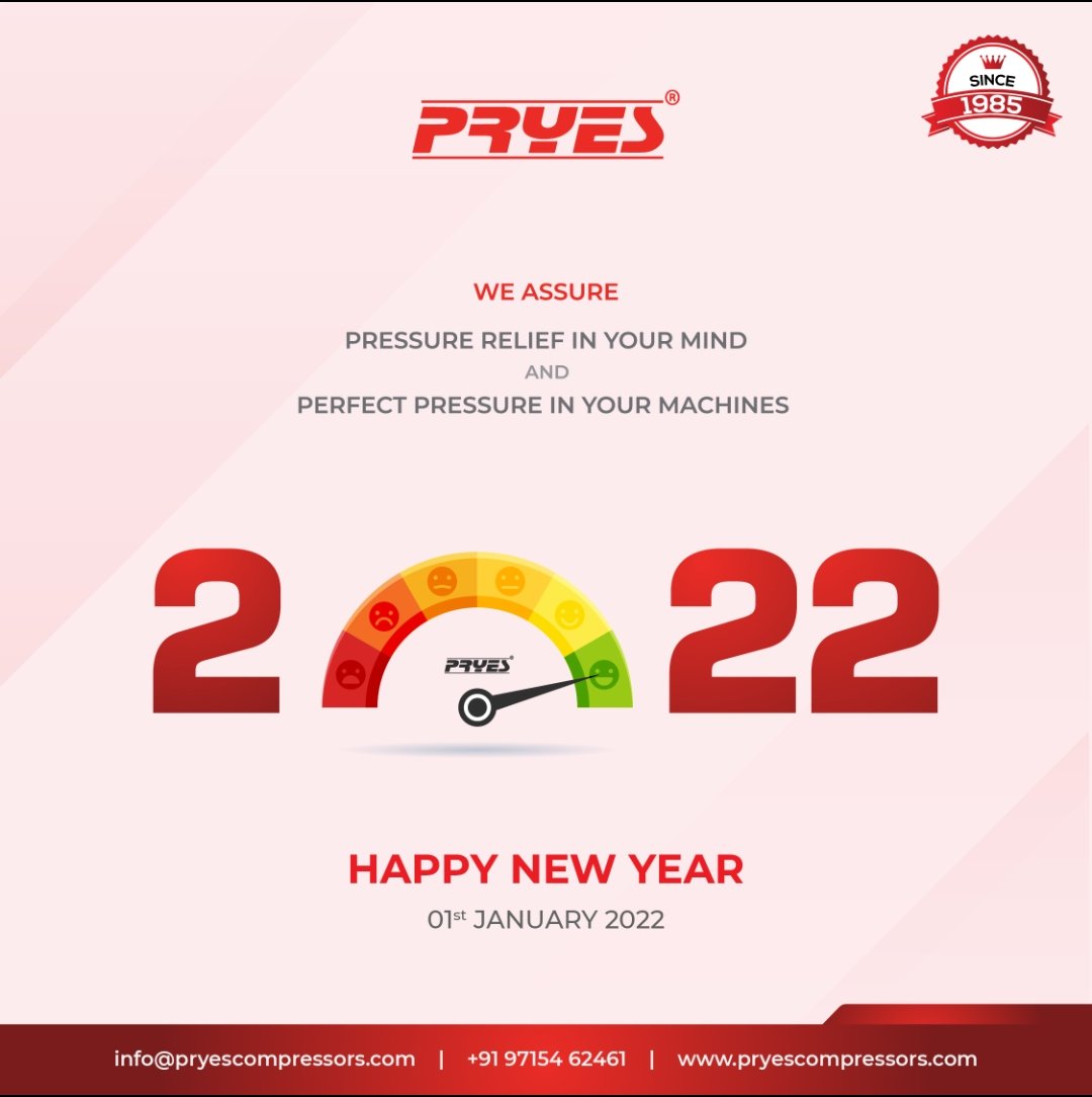 prscompressors's tweet photo. "Do not wait until the conditions are perfect to begin. Beginning makes the conditions perfect."

Happy New Year to you and your family, I wish the New Year adds more beautiful days to your life.Happy New Year!

#HappyNewYear2022 #2022 #prscompressor #pryes #bestwishes https://t.co/OE7lwf7C3R