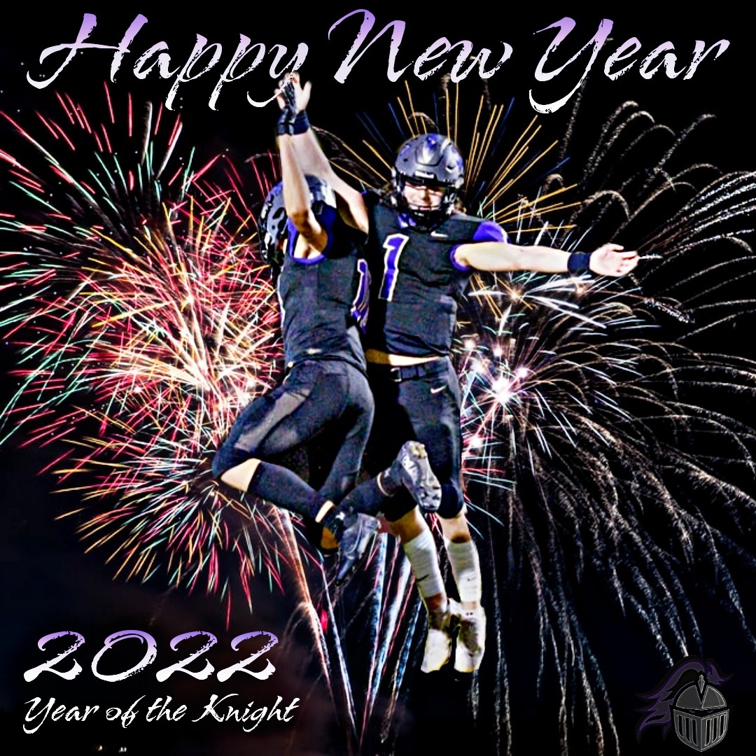 ACPFootball17's tweet photo. Can't wait to see what 2022 has in store for the Knights! #HAPPYNEWYEAR #YearOfTheKnight #JustUS https://t.co/adLJMY0s6X