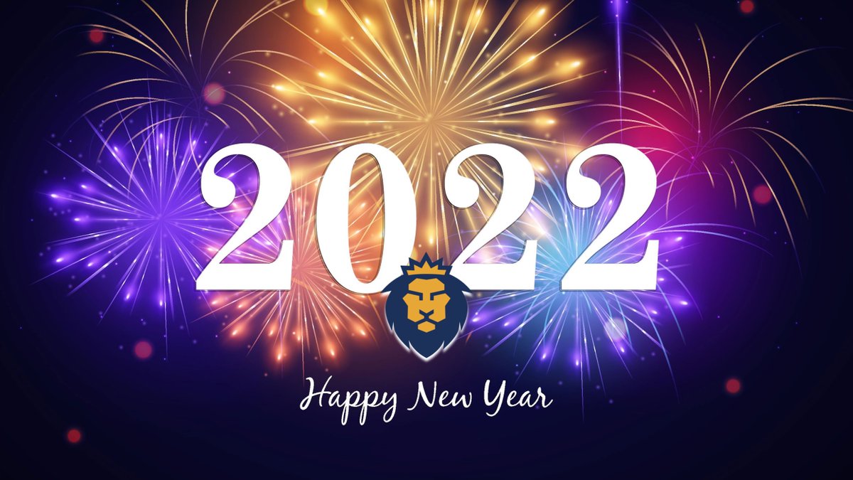 Happy New Year! Blessings to you and your family in 2022. God Is Good!! ✨🎉🏈