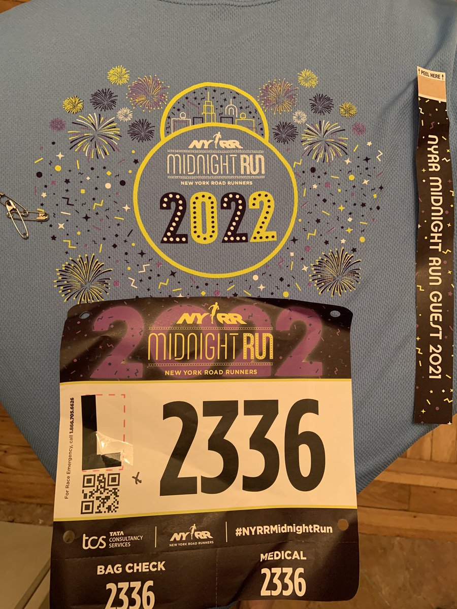 Let’s do this, 2022. #NYRRMidnightRun