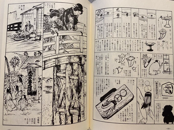 この本の素晴らしさを伝えるほどの語彙力が無いのが悔しい

昭和2年初版 全六巻の伊藤晴雨が綴った『江戸と東京風俗野史』。江戸から明治期にかけての市井の江戸文化が絵とともに紹介されていて興奮が止まらない。著者は盲目的賛美が目的ではないと書いているが生きることへの尊さを感じてしまう。 