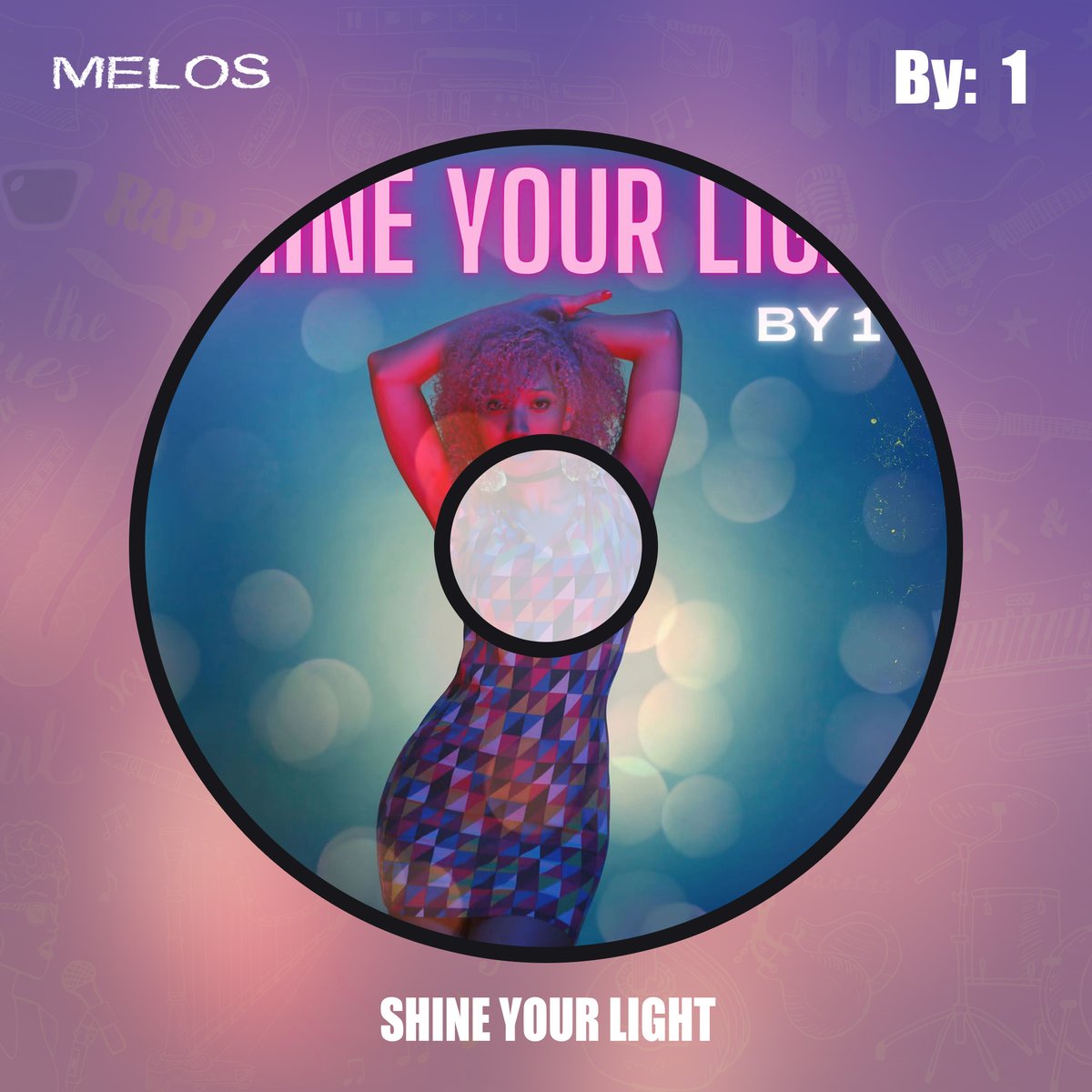 ~The love and dancing vibes for you to kick off the 2022 new year

"Shine Your Light" - <a href="/1UniverseMusic/">1UNIVERSE</a> 
Only 33 pieces of #NFT are available on melos.studio