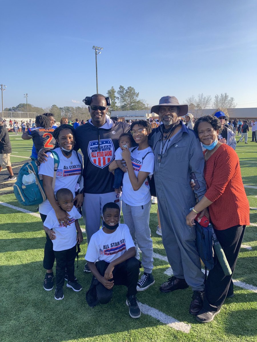 coachthig2's tweet photo. It was a blessing to have my family there to support me on yesterday. It all started when I was maybe three. My dad took me to so many small towns in Ms for football games.. #luvyours #presciousmemories https://t.co/ODWgcA4eLN