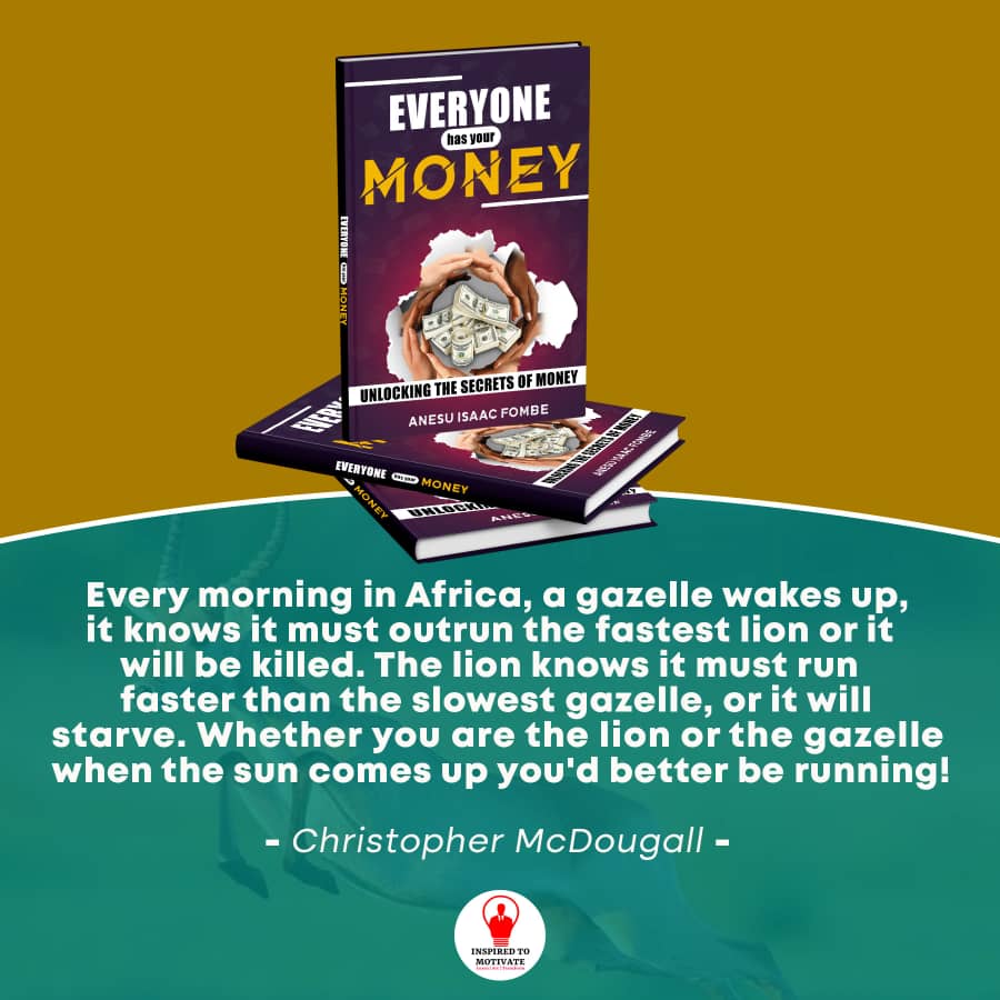 Zac4mbe's tweet photo. As we have entered a new year where almost everyone has made a decision to be successful. Let me remind you again: Either you are the Lion or the Gazelle, you better start running to survive this year. #predatormode #moneymood #inspiredtomotivate #everyonehasyourmoney #hustlemode https://t.co/8NN1L88Um1