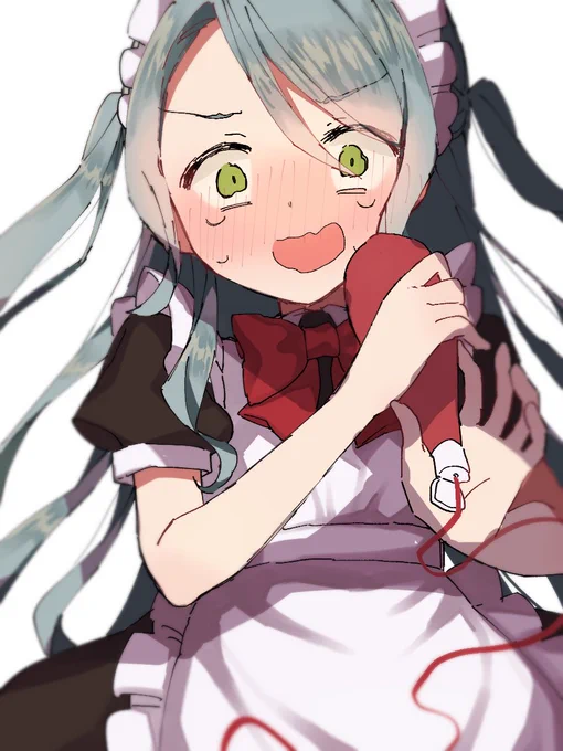 メイド喫茶でたまたま出くわしちゃった時の紗夜さん 