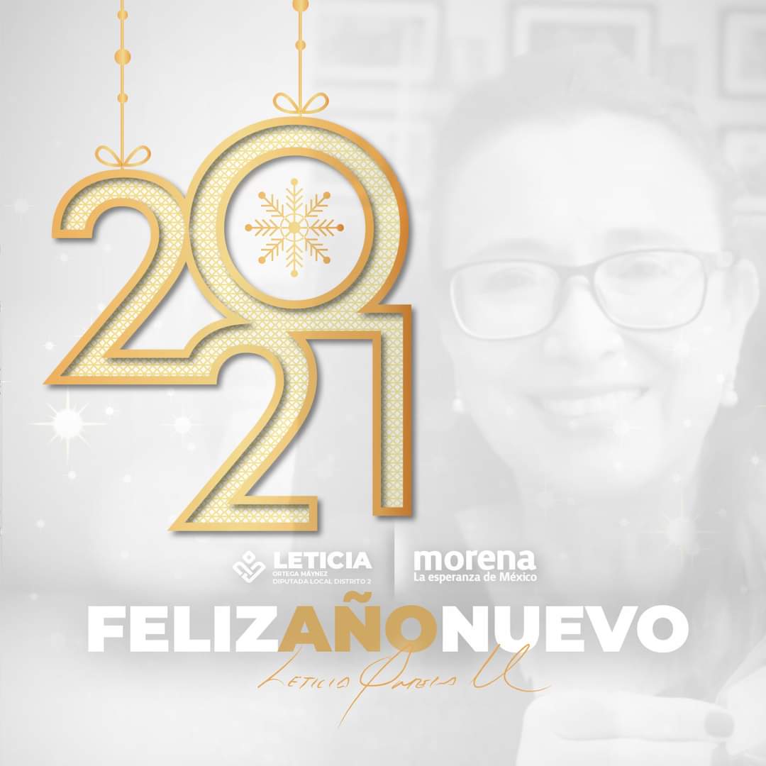 Espero de todo corazón que en cada uno de sus hogares disfruten un cálido cierre de año, esperando que en el tiempo por venir encuentren paz y bienestar, que la transformación que sigue gestándose en nuestro país continúe por el bien de todas y todos.

#FelizAñoNuevo2022