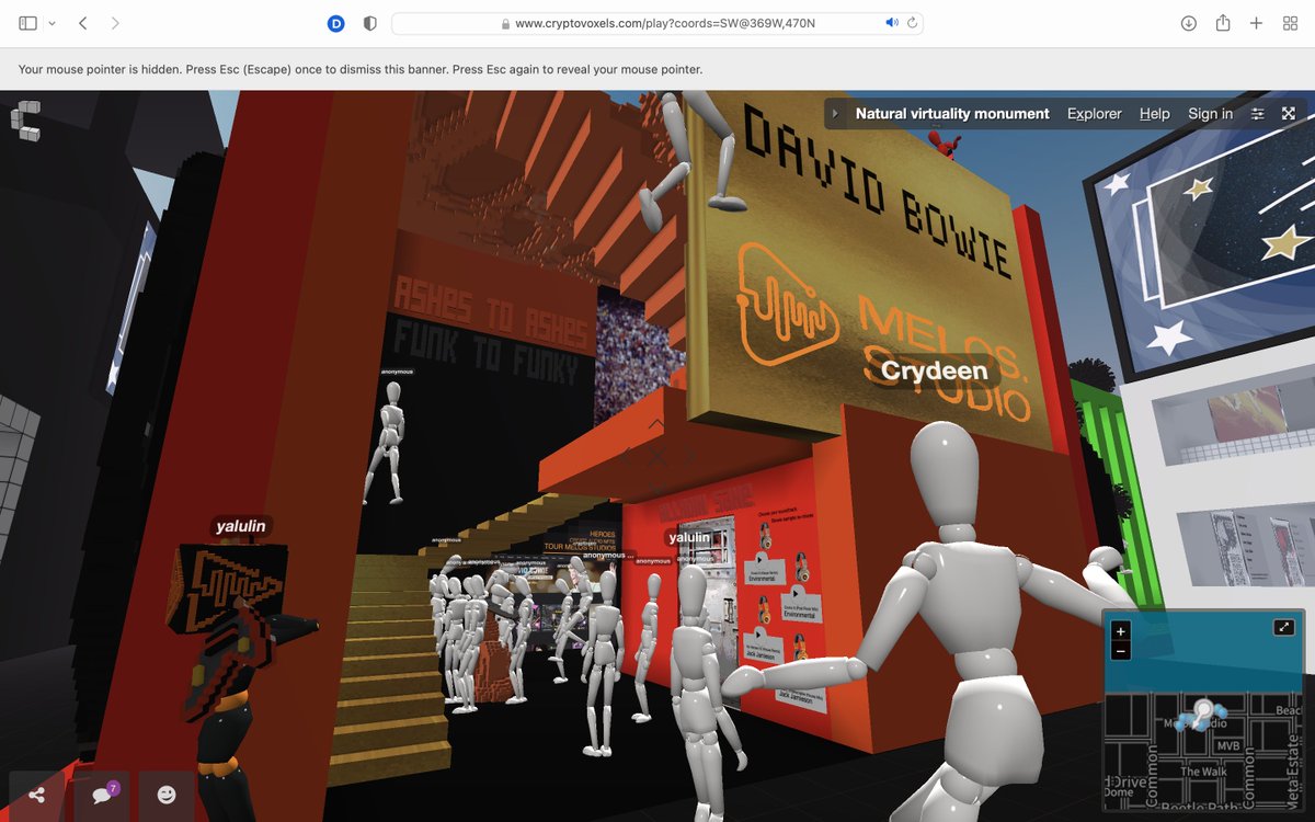 The Melos Family is strong..💪Thanks for popping over and chilling with the family in the Metaverse and count down to the 2022.🙌

~Teleport to the base now by clicking the link below, and you won't get lost in the metaverse for the next Melos gathering⬇️
cryptovoxels.com/play?coords=SW…