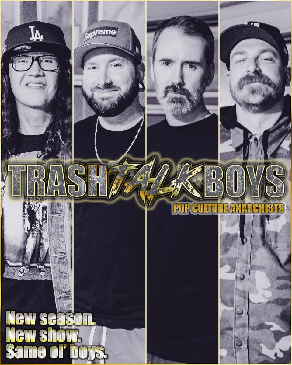 TrashTalkBoys's tweet photo. Happy New Years! 2022 is going to usher in a new era! Join us on Jan. 6 for the premiere of the Trash Talk Boys
#newera #NYE2021 #isitmidnightyet https://t.co/e7SnMtsZo2