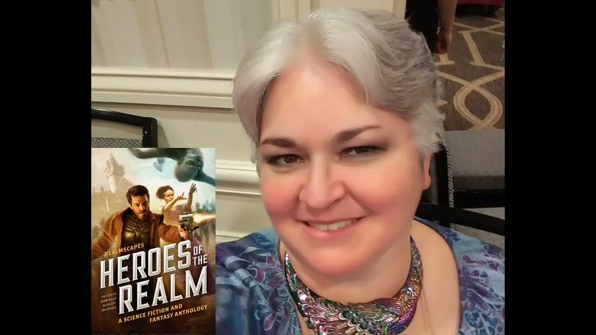 DMcPhail's tweet photo. The #eSpecGuestAuthorReadingSeries presents @DMcPhail reading "The Devil in the Details" from #HeroesOfTheRealm published by @RealmMakers https://t.co/oZpV7GN8se #AuthorReadings #excerpt #fantasy @YouTube #YouTube #TheDevilsTree #folklore #JerseyFiction https://t.co/BQNmwfnXvV