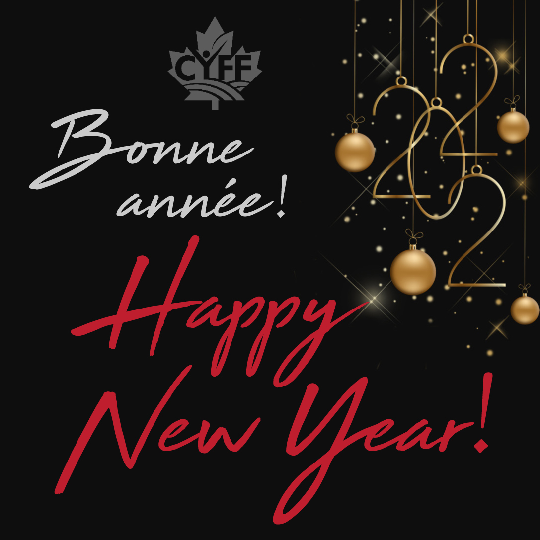 CYFF's tweet photo. Happy New Year from the team at #CYFF – all the best for 2022!
.
Bonne année de la part de l’équipe de la #TPRA – nos meilleurs vœux pour 2022! https://t.co/sa4OVu3TZz
