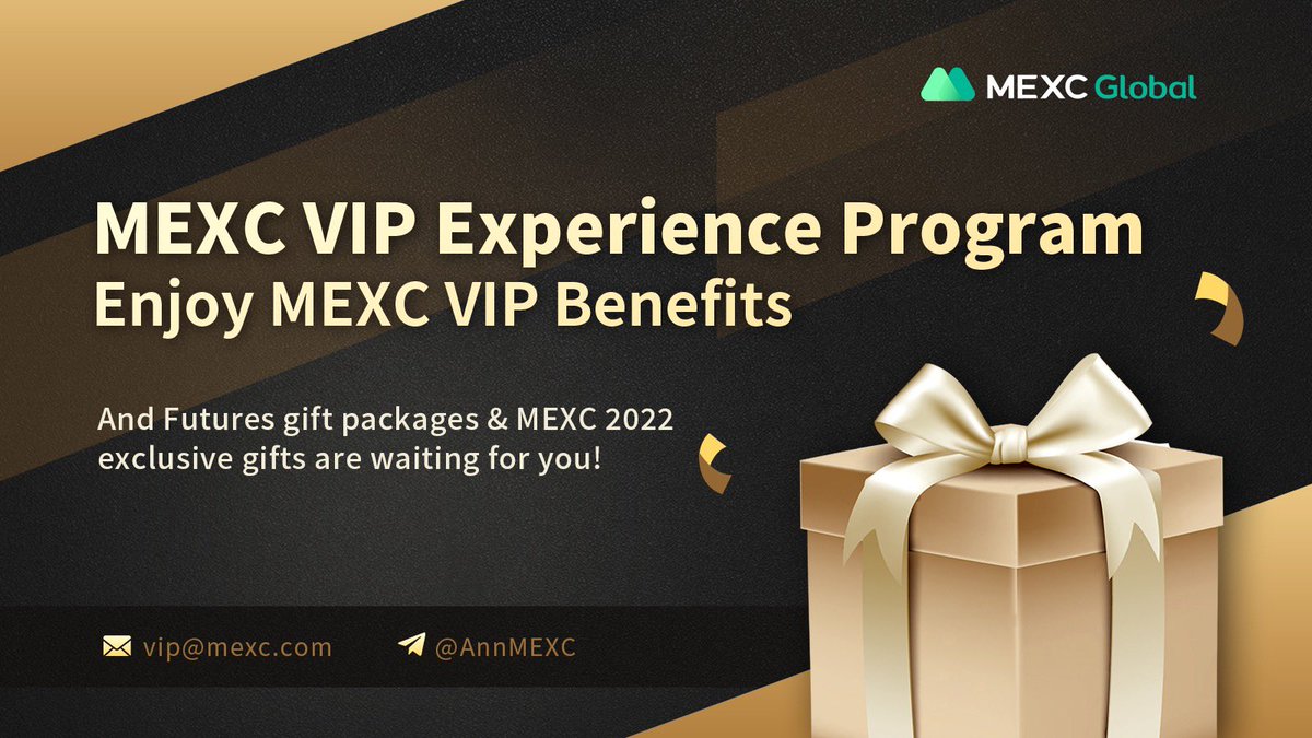 MEXC's tweet photo. 🎁If you are a VIP on other exchanges, do experience #MEXC VIP as well! Numerous VIP benefits and Futures gift packages for grabs!

⏰Period: Jan 1 - Apr 1, 2022 (UTC) 

📧Contact https://t.co/mAcWuT4gtX or email mailto:vip@mexc.com for more info https://t.co/w4dMznmGYq